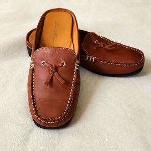 Eddie Bauer  Leather Mules Size 8.5